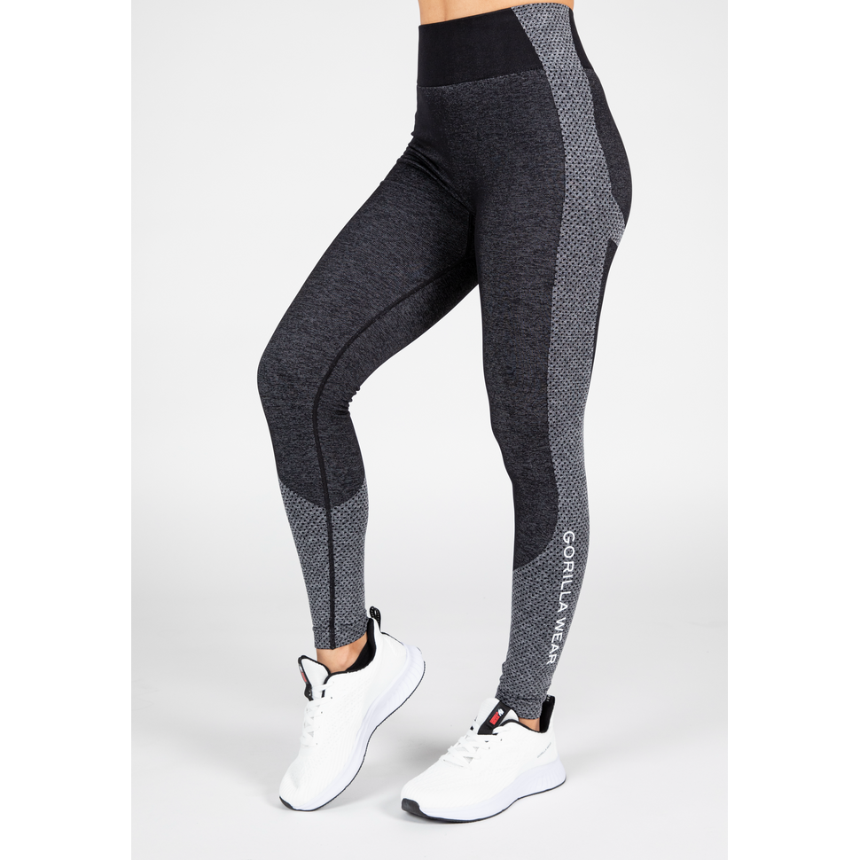 Selah naadloze legging - zwart