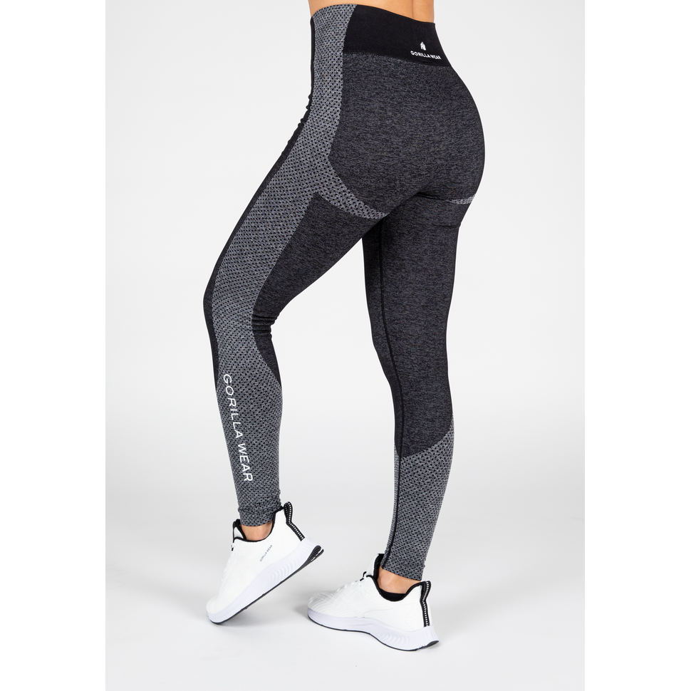 Selah naadloze legging - zwart