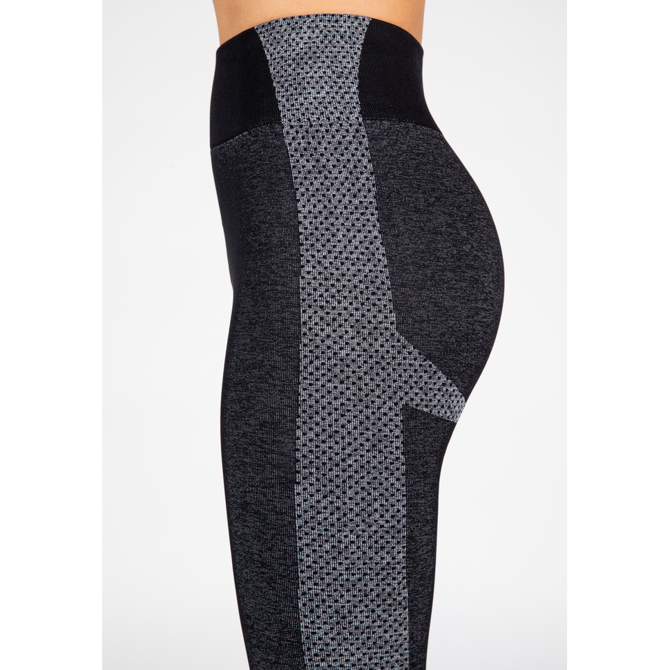 Selah naadloze legging - zwart