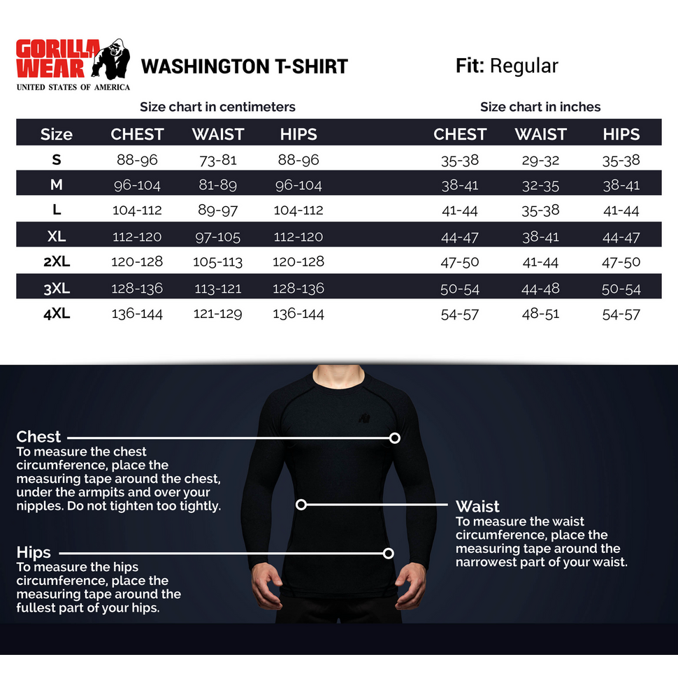 Washington T-shirt - grijs